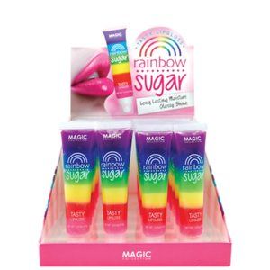 Rainbow Sugar Lip Gloss (Lot of 12)